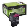 Lexmark 70C20ME magenta toner originale