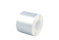 Etichette (polipropilene) autoadesive, 40x20mm, 1000pz per TTR, argento, rotolo