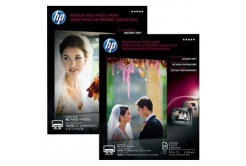 HP Premium Plus Glossy Photo Paper, carta fotografica, lucido, bianco, A4, 300 g/m2, 20 pz CR672A