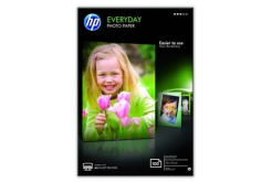 HP Everyday Photo Paper, Glossy, carta fotografica, lucido, bianco, 10x15cm, 4x6", 200 g/m2, 100 pz