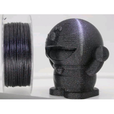 Gembird 3DP-PLA-MX3-01-GBK, 3D filamento, PLA, 1,75mm, 1000g, "Three galaxy" nero (Black)