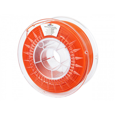Spectrum CW-HS-001 3D filamento, PLA Premium, 1,75mm, 1000g, Arancione (Tooling orange)