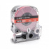 Epson LK-6RWP, SD24RW, 24mm x 9m, testo bianco / sfondo rosso, nastro compatibile