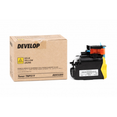 Develop TNP51Y A0X52D5 giallo (yellow) toner originale