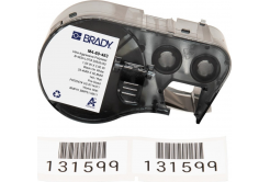 Brady M4-60-483 / 170772, 25.40 mm x 50.80 mm, Polyester, testo nera / sfondo bianco