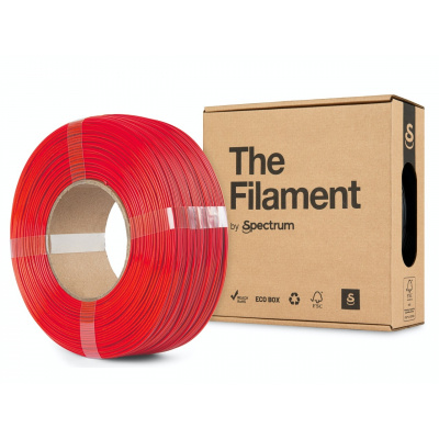 "The Filament" by Spectrum TF-24046, ReFill PLA, 1,75mm, 1000g, Rosso (Technical red)