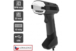 Virtuos EHE0014 lettore industriale CCD 2D DPM HT-880DPM, USB, grigio scuro
