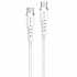 Powerton ENERGY WHITE EDITION Cavo USB-C, 100W, 1 m, in silicone, bianco