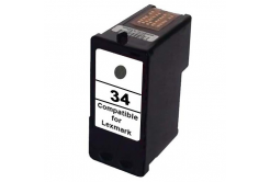 Lexmark 34XL 18C0034E nero (black) cartuccia compatibile