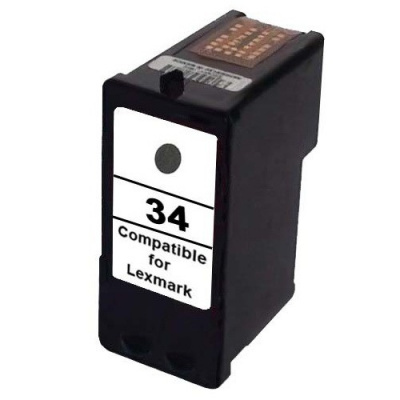 Lexmark 34XL 18C0034E nero (black) cartuccia compatibile