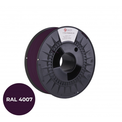 C-Tech 3DF-P-PLA1.75-4007 3D filamento, PREMIUM LINE, PLA, RAL4007, 1,75mm, 1000g, Viola porpora (Purple)