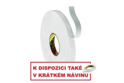 3M 9508W Montážní pěnová oboustranná páska, bílá Arch A4