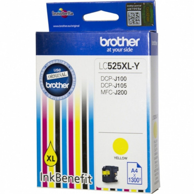Brother LC-525XLY giallo (yellow) cartuccia originale