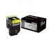 Lexmark 80C0S40 giallo (yellow) toner originale