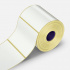 Autoadesive PP (polipropilene) etichette, 50x40mm, 2000pz per TTR, giallo, rotolo