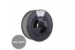 C-Tech 3DF-P-PLA1.75-9007 3D filamento, PREMIUM LINE, PLA, alluminio grigio, RAL9007, 1,75mm, 1kg