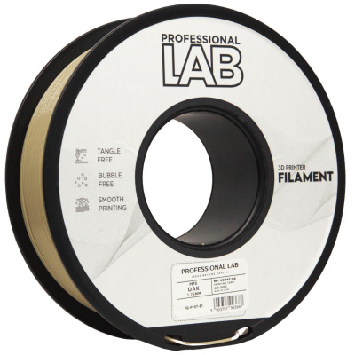 Professional Lab FG-P197-E1, 3D filamento, PETG, 1,75mm, 1000g, Beige (Oak)