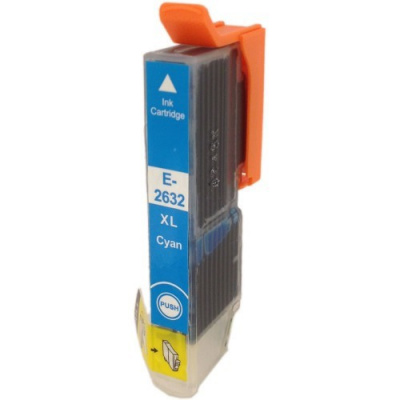 Epson T2632 XL ciano (cyan) cartuccia compatibile