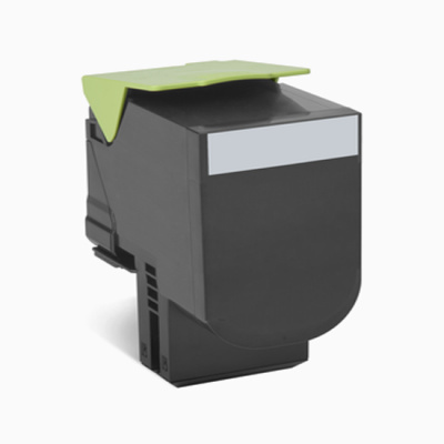 Lexmark 80C2HK0 nero (black) toner compatibile
