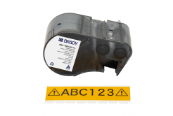 Brady M5C-1000-584-YL / 170936, 25.40 mm x 6.10 m, Plastica, testo nero / sfondo giallo
