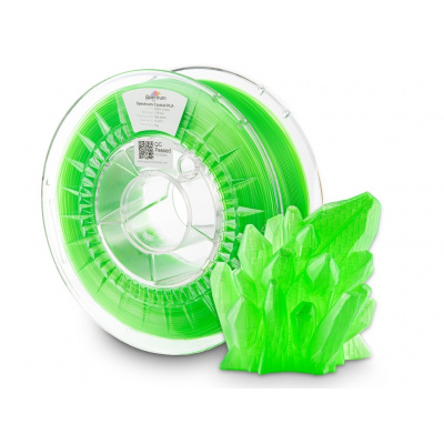 Spectrum 80888 3D filamento, PLA Crystal, 1,75mm, 1000g, Verde (Neon green)