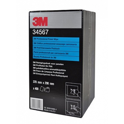 3M Perfect-it™ Panno professionale in carta per pulizia, 30 cm x 40 cm, 400 pezzi per scatola (34567)