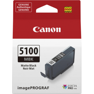 Canon PFI-5100 MBK 6951C001 nero opaco (matte black) cartuccia originale