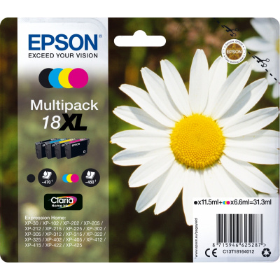 Epson 18XL T181640 C13T18164012 colore (CMYK) multipack di cartucce originali