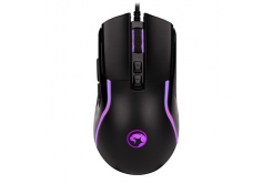 Mouse cablato, Marvo CAPO 20, nero, ottico, 8000 DPI
