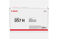 Canon 057H nero (black) toner originale