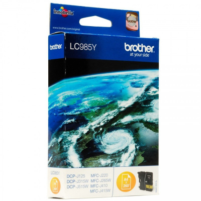 Brother LC-985Y giallo (yellow) cartuccia originale