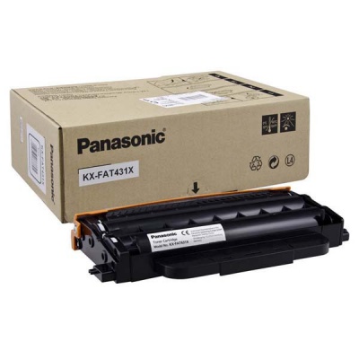 Panasonic KX-FAT431X nero (black) toner originale