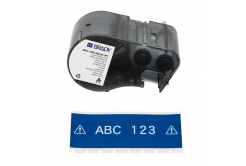 Brady M5C-1500-595-BL-WT / 170939, 38.10 mm x 7.62 m, Vinile, testo bianco / sfondo bu