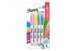 Sharpie 2138234, evidenziatore S-Note, mix di colori, 4pz, creativo