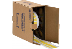 Brady LSZH-250-2-YL / 141237, etichette, THT Low Smoke Halogen Free Permasleeve Wire Marking Sleeves, 50.80 mm x 11.15 mm