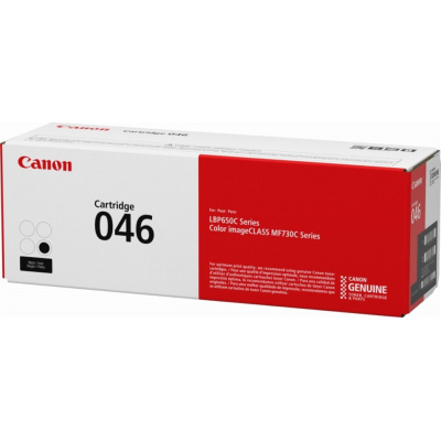 Canon 046BK (1250C002) nero (black) toner originale