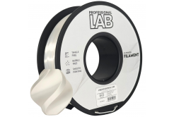 Professional Lab FG-P89-E1, 3D filamento, PLA Silk, 1,75mm, 1000g, Bianco (White)