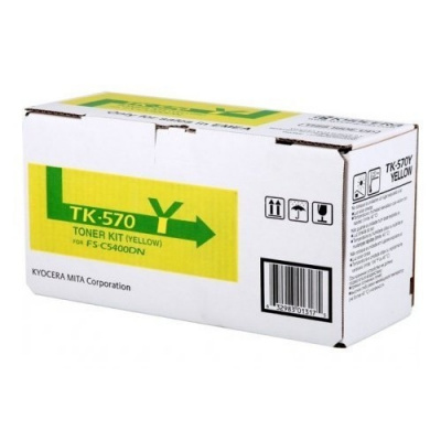 Kyocera Mita TK-570Y giallo (yellow) toner originale
