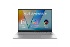 ASUS Vivobook S 16/M3607GA-OLED002W/AI7-445/16"/WUXGA/32GB/1TB/AMD int/W11H/Argento/2R