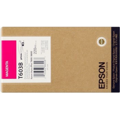 Epson T603300 magenta (magenta) cartuccia originale