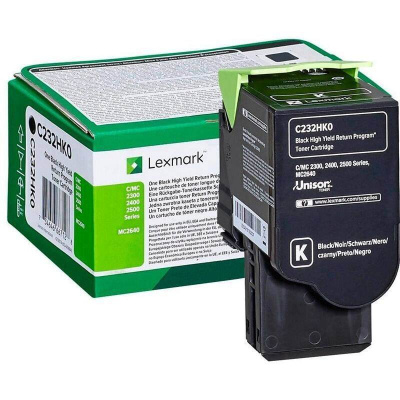Lexmark C232HK0 nero (black) toner originale