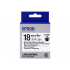 Epson LabelWorks LK-5TBN C53S655008 18mm x 9m, testo nera / nastro trasparente, nastro originale
