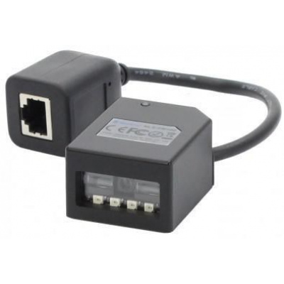 Newland 1D CCD Fixed Mounted Reader with 2 meter RS-232 extension cable and multi-plug adattatore