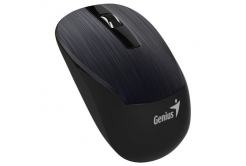Genius Mouse NX-7015 31030019412, 1600DPI, 2.4 [GHz], ottica, 3sp\., senza fili USB, nero, 1 pz AA