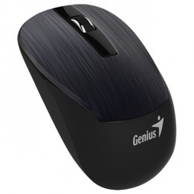Genius Mouse NX-7015 31030019412, 1600DPI, 2.4 [GHz], ottica, 3sp\., senza fili USB, nero, 1 pz AA