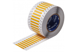 Brady LSZH-125-150-YL-2 / 141201, etichette, THT Low Smoke Halogen Free Permasleeve Wire Marking Sleeves, 19.05 mm x 6.00 mm