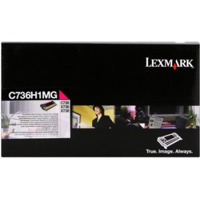 Lexmark C736H1MG magenta toner originale