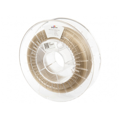 Spectrum 80271 3D filamento, PLA Glitter, 1,75mm, 500g, Oro (Clear gold)