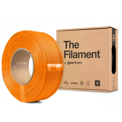"The Filament" by Spectrum TF-24235, ReFill, PLA Lite, 1,75mm, 1000g, Arancione (Orange)