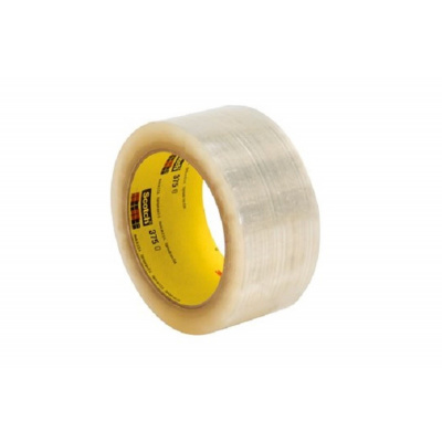 3M 375E Nastro da imballaggio, trasparente, 50 mm x 66 m